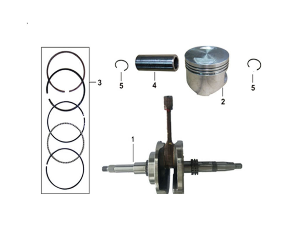 04 Piston pin 061QMK1-200009800 NTS 200i