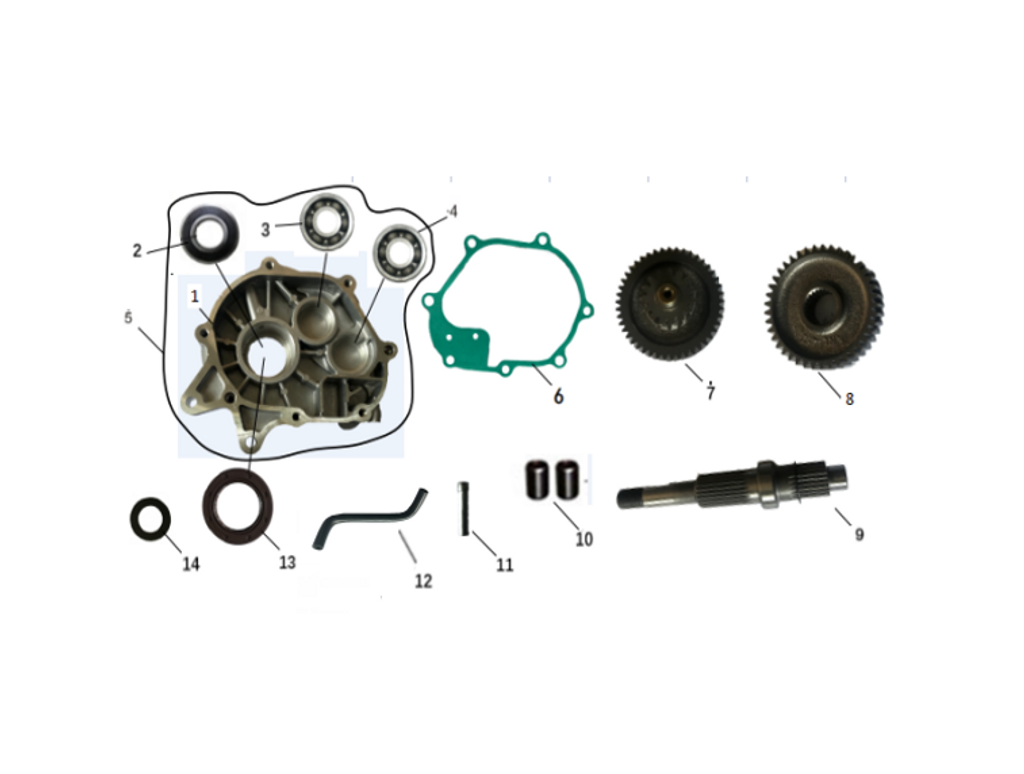 03 Bearing (6301/P6) GB00307-94-063010 NTS 200i