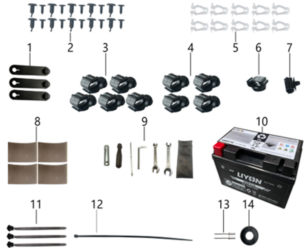 11 Aircraft Tie EACH 1.13.0000.10000130638000 NTS 200i