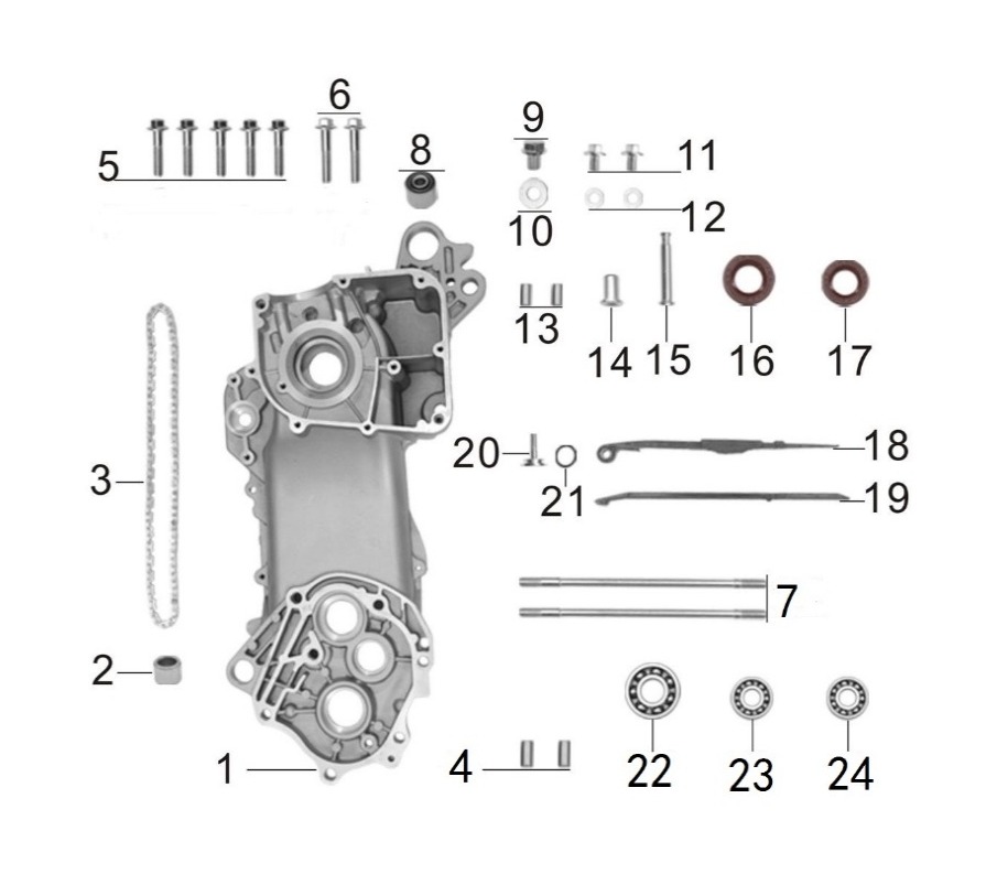 24 Bearing 6201 GB00307-94-062010