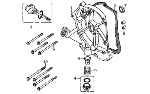 01-Right Crankcase Cover-E-08-HS