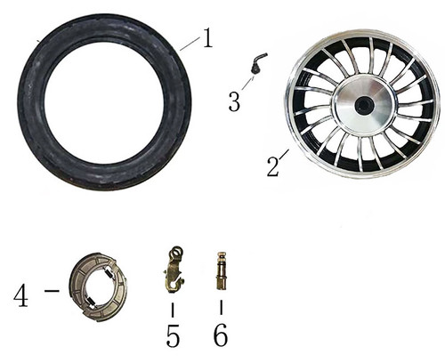 04-REAR BRAKE SHOES