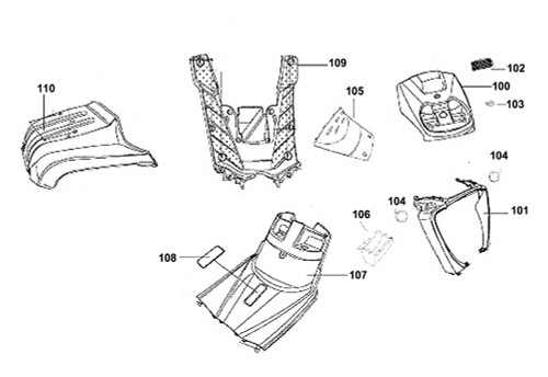 106 Lid Inner Box