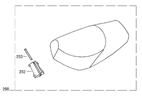 253 Axis, Hinge Seat