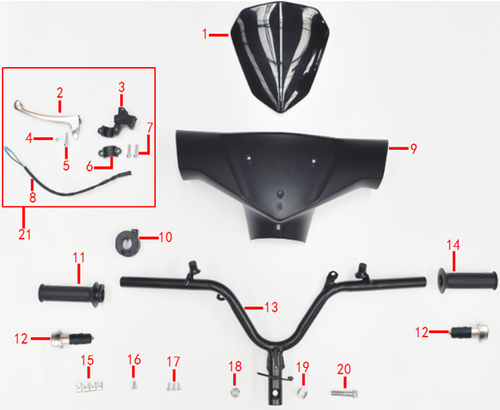 10- Throttle fixing base 1.09.0000.10010090250000