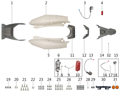 15Licence plate light 1.10.3940.13940100220000