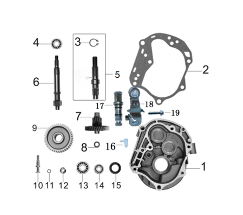 07- Countershaft comp 039QMB0-1003200A0 RTS 50