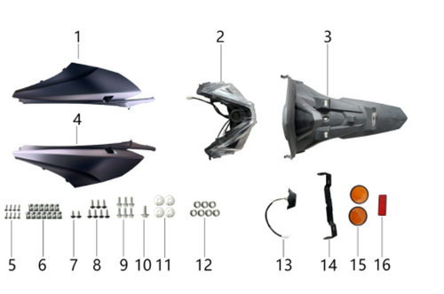 14- License bracket 1.01.0010.10010010630301 RCS 50