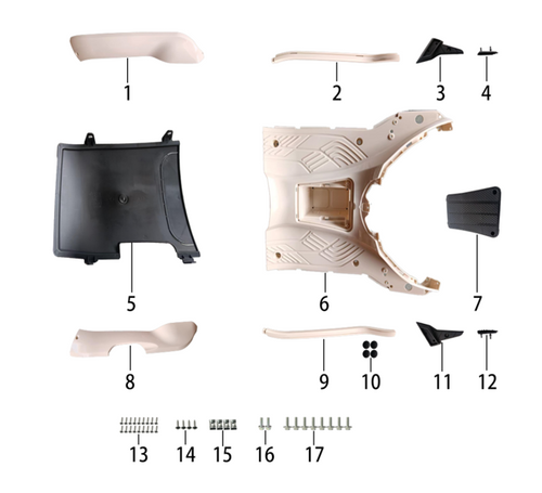 15 Self-tapping card ST4.2-17×11 1.30.91205-1042-017B1X