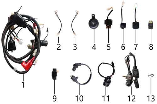 02 Left switch cable JN.81020-J70-0000