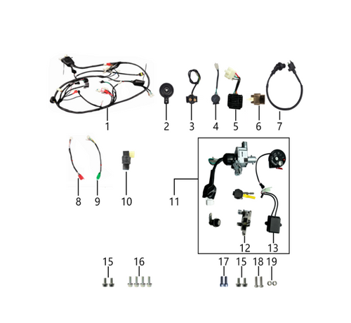 10 Headlight Controller 6.08.0000.60000080211000 RTS 50