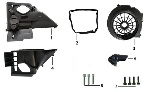 01 COWLING B 052QMI0-0800002D0 MOD 150
