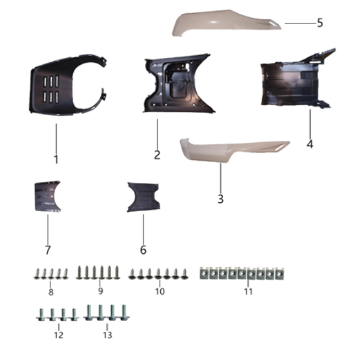 13 Hexagon head bolt and flat washer combination M6×20 MOD 150