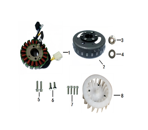 02 Rotor 061QMK1-2000078D1 NTS 200I