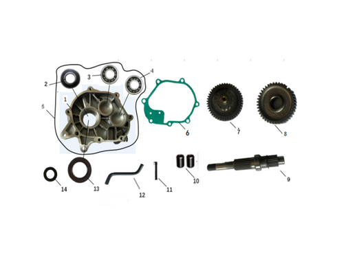 11 Gearbox venting nozzles 052FMHD-020000500 NTS 200i