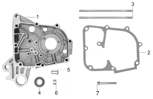 07 Hexagon bolt M6x45 GB05787-86-060450 RCS 50
