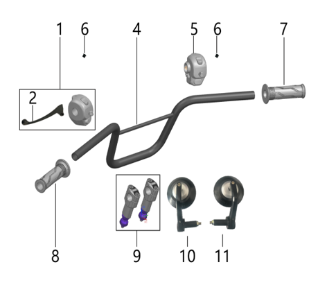 04 Handlebar JN.72100-J74-0000 