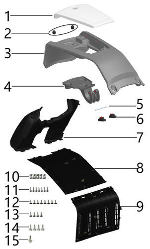 10 Self-tapping Clip φ4.2 1.30.91205-1042-017B1X