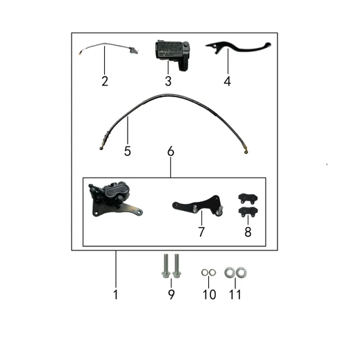 08 Front Disc Brake Pads JN.53006-J74-0000