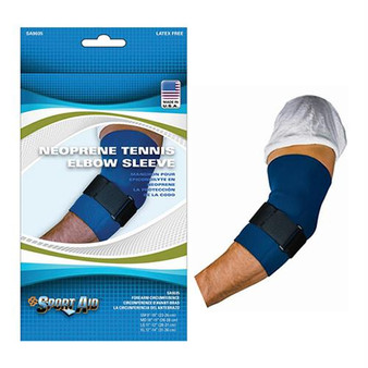 Sport Aid Neoprene Elbow Brace, Blue, X-large