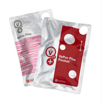 Vapro Plus Pocket Intermittent Catheter, 14 Fr, 8", Hydrophilic