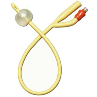 Amsure 2-way Silicone-coated Foley Catheter 24 Fr 5 Cc