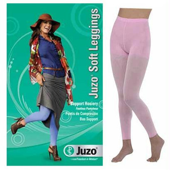 Juzo Soft Leggings, 15-20, Pink, Size 5