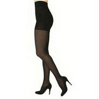 841p Style Soft Opaque Pantyhose, 15-20mmhg, Women's, Medium, Long, Black