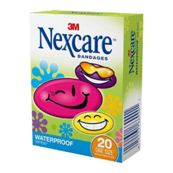 Nexcare Tattoo Waterproof Bandages, Cool Collection