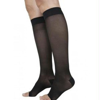 781c Style Sheer Calf, 15-20mmhg, Women's, Small, Short, Black