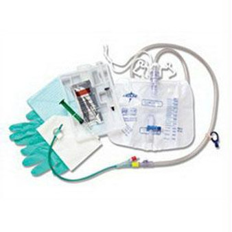 Silvertouch 100% Silicone Closed System Foley Catheter Tray 16 Fr 5 Cc