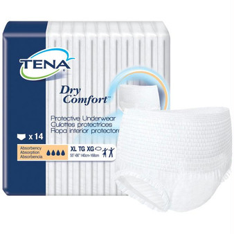 Tena Dry Comfort Protective Underwear X-large, 55"- 66"