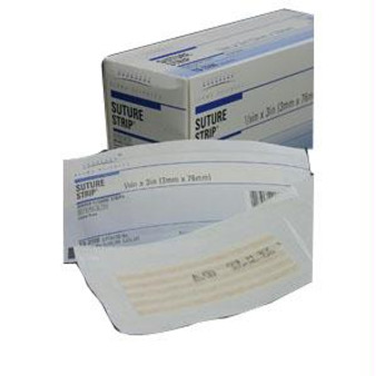 Suture Strip Flexible Wound Closure Strip 1/4" X 4"