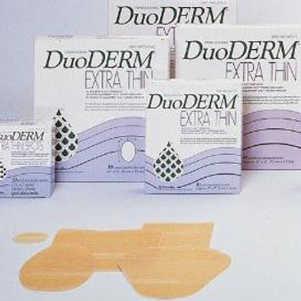 Duoderm Extra Thin Hydrocolloid Dressing 4" X 6" Oval