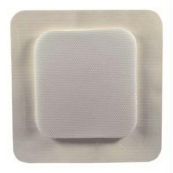 Mediplus-comfort Foam Border Ag Island Dressing, 4" X 4", Pad Size 2.4" X 2.4", Sterile