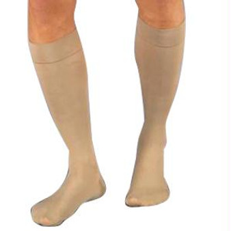 Relief Knee-high Extra-firm Compression Stockings Large Full Calf, Beige - 114699