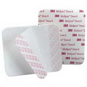 Medipore Soft Cloth Pre-cut Dressing Cover 3-7/8" X 4-5/8"