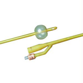 Bardex 2-way Silicone-elastomer Coated Foley Catheter 12 Fr 30 Cc