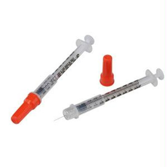 Monoject Insulin Safety Syringe 30g X 5/16", 3/10 Ml (100 Count)