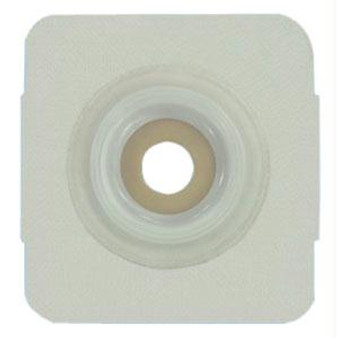 Securi-t Usa Standard Wear Convex Wafer White Tape Collar Cut-to-fit (4-1/4" X 4-1/4")