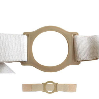 Nu-comfort 2" Wide Beige Support Belt 3-1/4" I.d. Ring Plate 47" - 52" Waist 2x-large, Latex-free