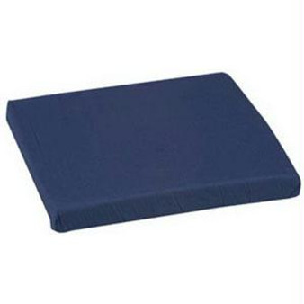 Foam Wc Cushion, 2"x16"x18", Navy, Poly/cotton Cvr