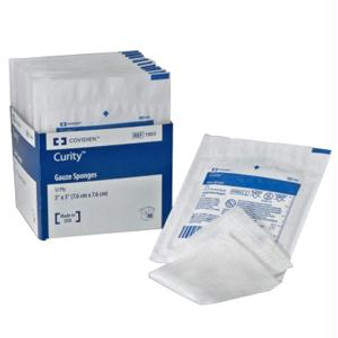 Curity Sterile Gauze Sponge 4" X 4" 8 Ply - Replaces 55csg448zs