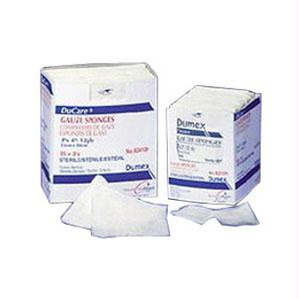 Ducare Sterile Woven Gauze Sponge 4" X 4", 12-ply