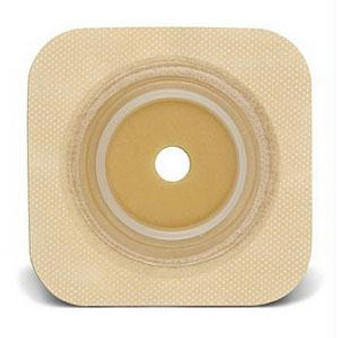 Sur-fit Natura Durahesive Cut-to-fit Skin Barrier 4" X 4", 1-1/4" Flange