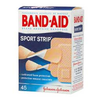 Band-aid Sport Strip Adhesive Bandage, Extra Wide 1 X 3"