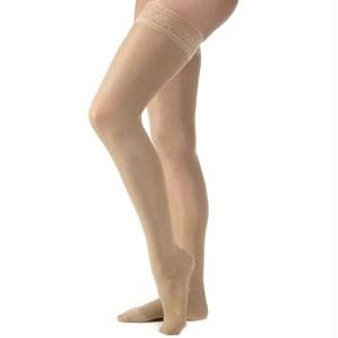 Med Thigh-hi, Tan, Clsd Toe Ultrasheer, 30-40 Mm