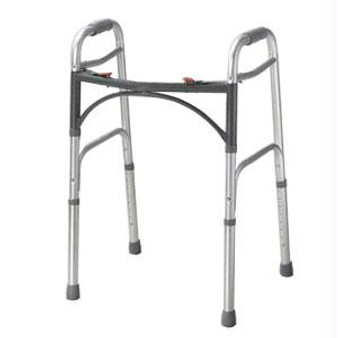 Guardian Easy Care Junior Folding Walker 5" Fixed Wheels