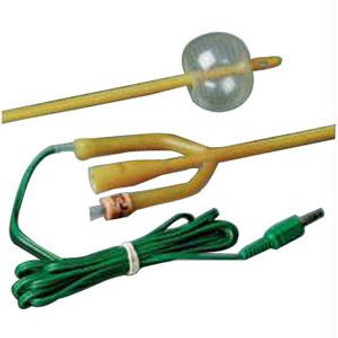 Bardex Lubricath Temperature-sensing Foley Catheter 16 Fr 5 Cc