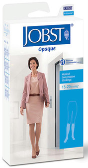 Knee-high Moderate Opaque Compression Stockings Small, Natural